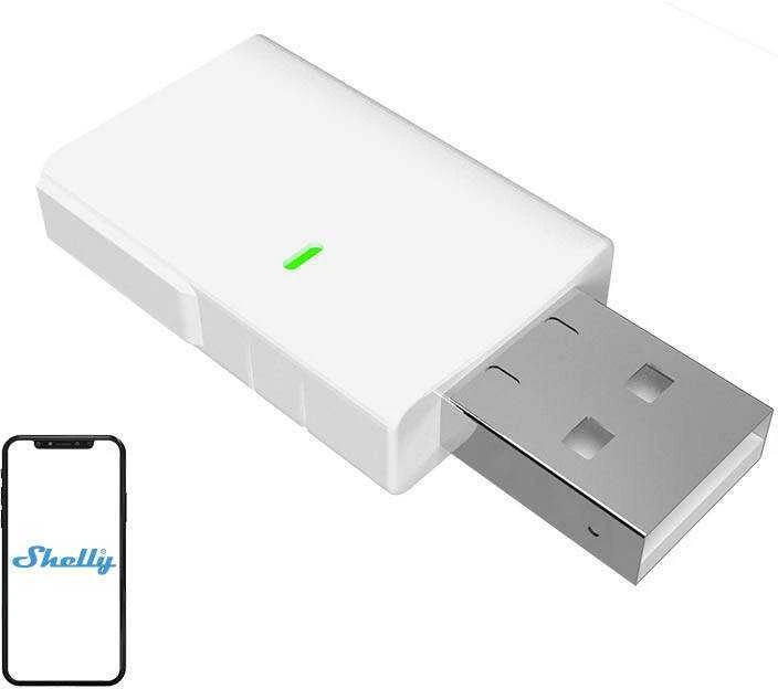 Shelly Blu Gateway – USB WiFi šliuzas – Bluetooth