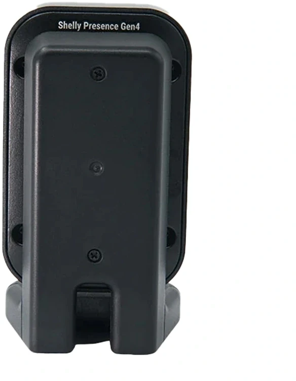 Shelly Presence Gen4 juodas mmWave buvimo sensorius (Wi-Fi, Bluetooth, Zigbee, Matter)