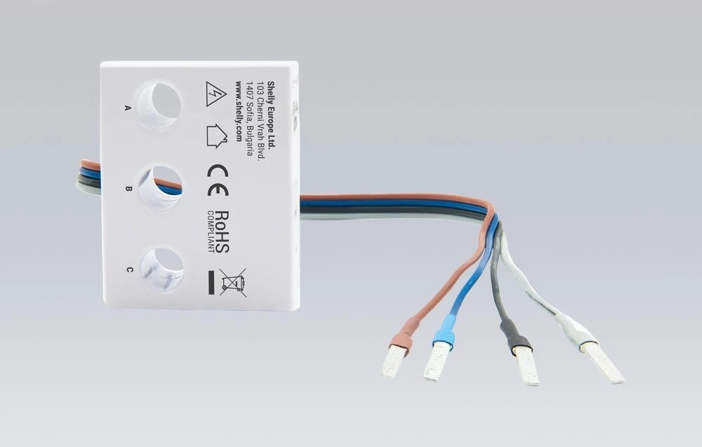 Shelly 3EM-63W Gen3 elektros sąnaudų skaitiklis