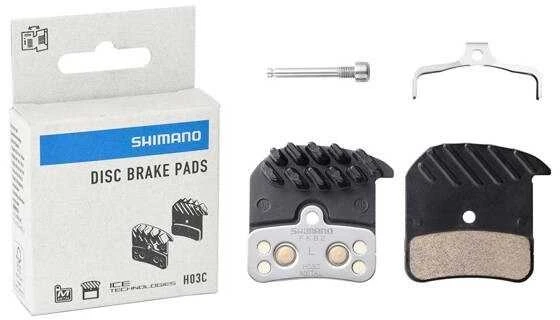 Diskinių stabdžių kaladėlės Shimano H03C Metal