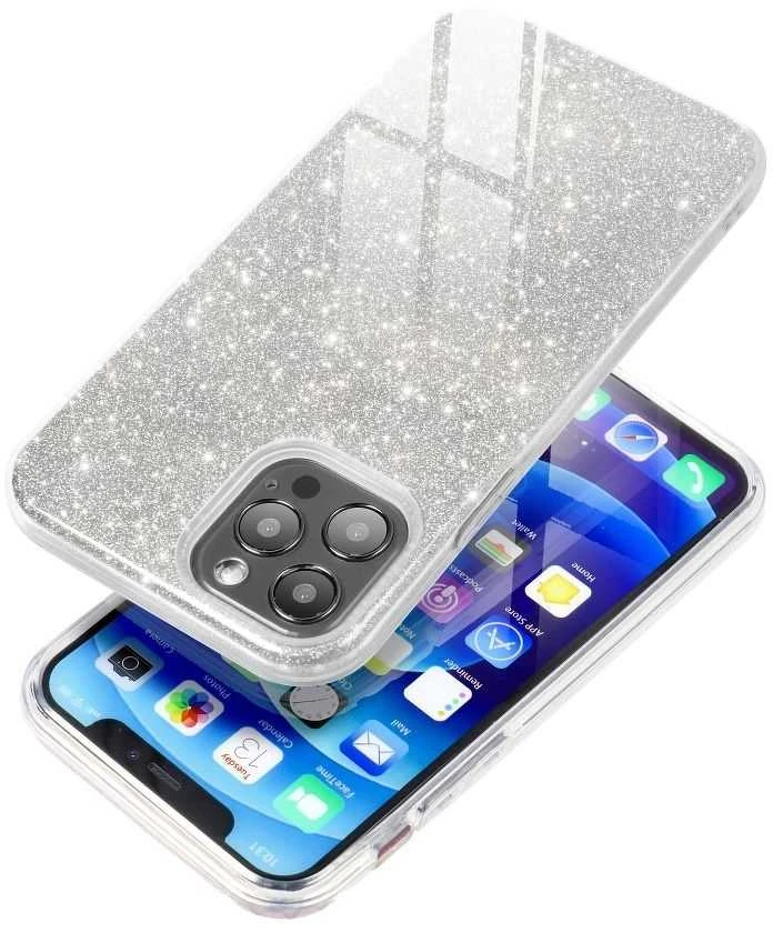Dėklas Forcell Oem SHINING Case for IPHONE 11 sidabrinis