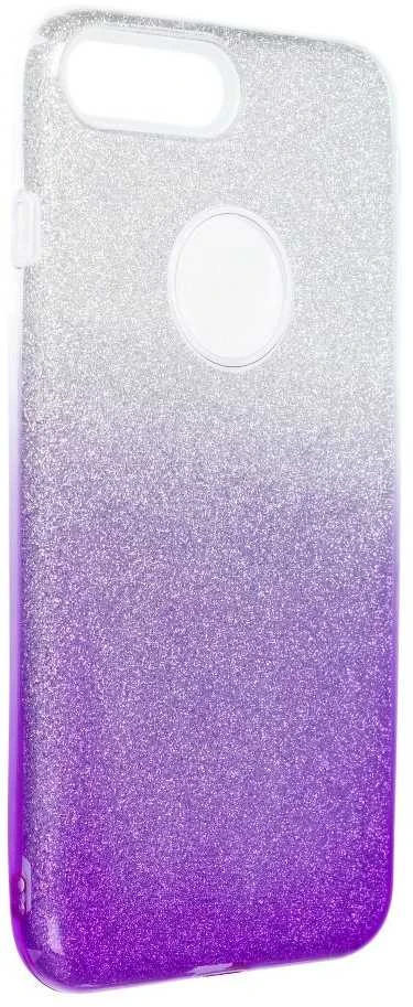 Forcell Originalus iPhone 7 PLUS / 8 PLUS dėklas, blizgantis permatomas violetinis
