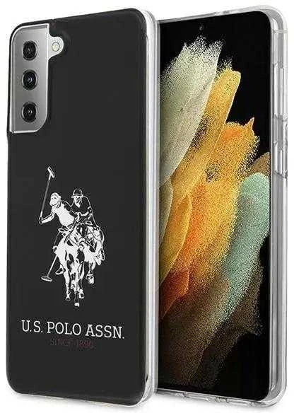Dėklas Us Polo Assn US Polo USHCS21MTPUHRBK S21+ G996 juodos spalvos Shiny Big Logo