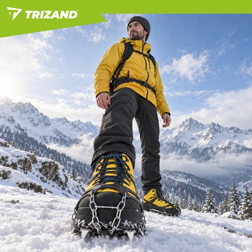 Shoe grips/anti-slip spikes 44-47 Trizand