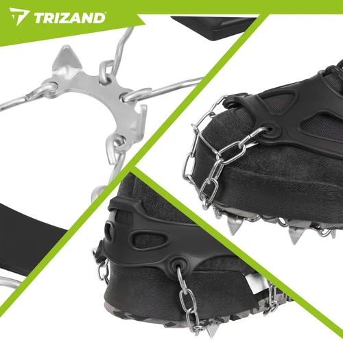 Shoe grips/anti-slip spikes 44-47 Trizand