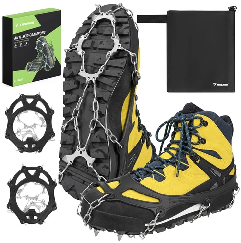 Shoe grips/anti-slip spikes 44-47 Trizand