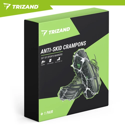 Shoe grips/anti-slip spikes 44-47 Trizand