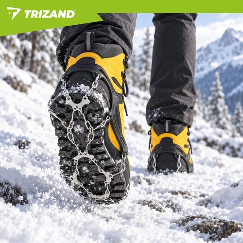 Shoe grips/anti-slip spikes 44-47 Trizand