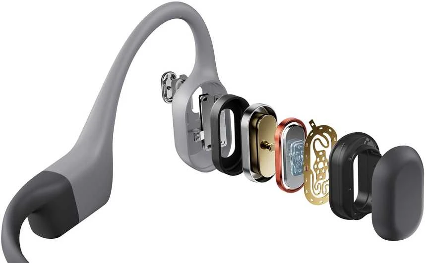 SHOKZ OpenSwim Pro Ausinės Belaidės Open-ear Sports Bluetooth Pilkas