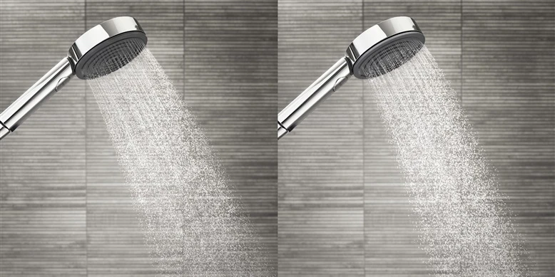 Hansgrohe Dušo galvutė Pulsify Select S EcoSmart 24111000 chromo 105mm
