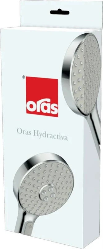Dušo galvutė Oras Hydractiva 242403, pilka/chromo, 120 mm