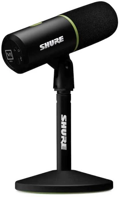 Shure MV6 – USB-C kardioidinis dinaminis mikrofonas žaidėjams ir transliuotojams