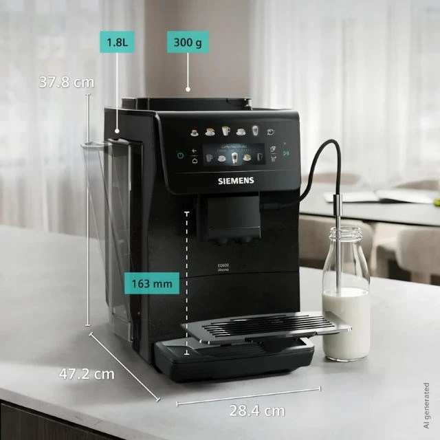 Siemens EQ600 iAroma TP603E08 15 bar espreso aparatas