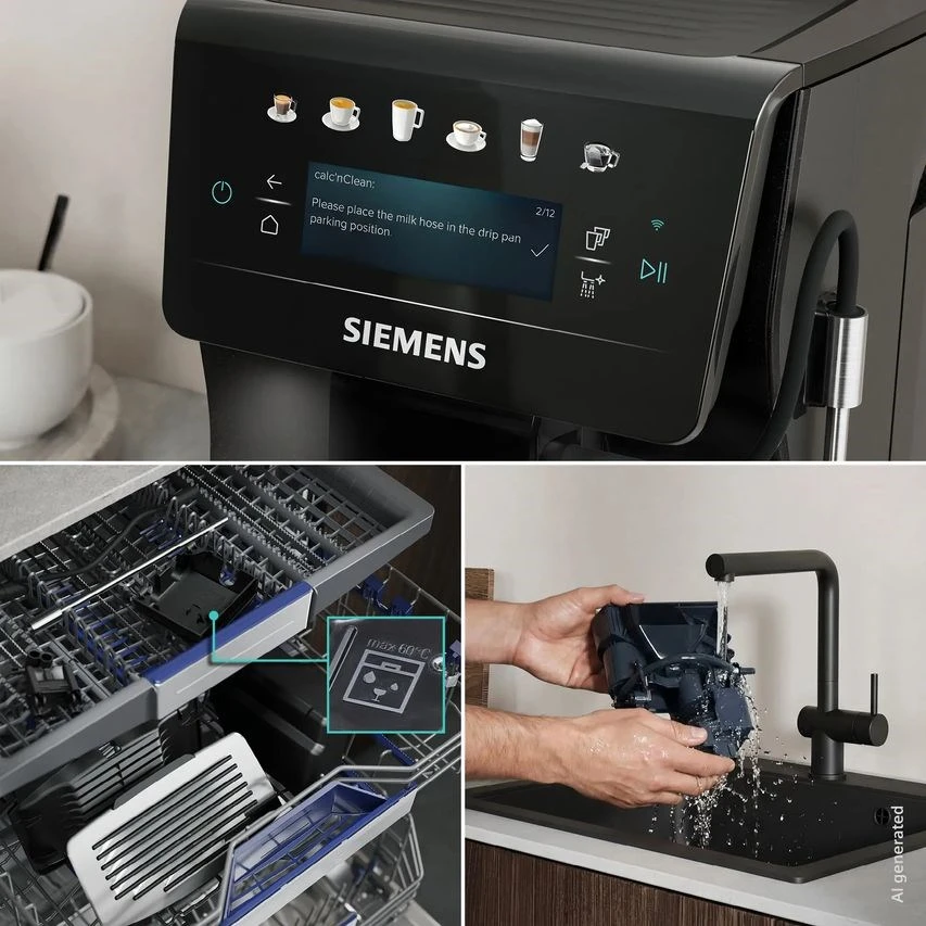 Siemens EQ600 iAroma TP603E08 15 bar espreso aparatas