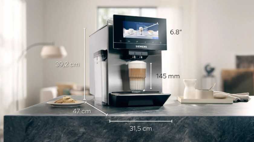Siemens TQ903R03 Automatinis Espresso Kavos aparatas