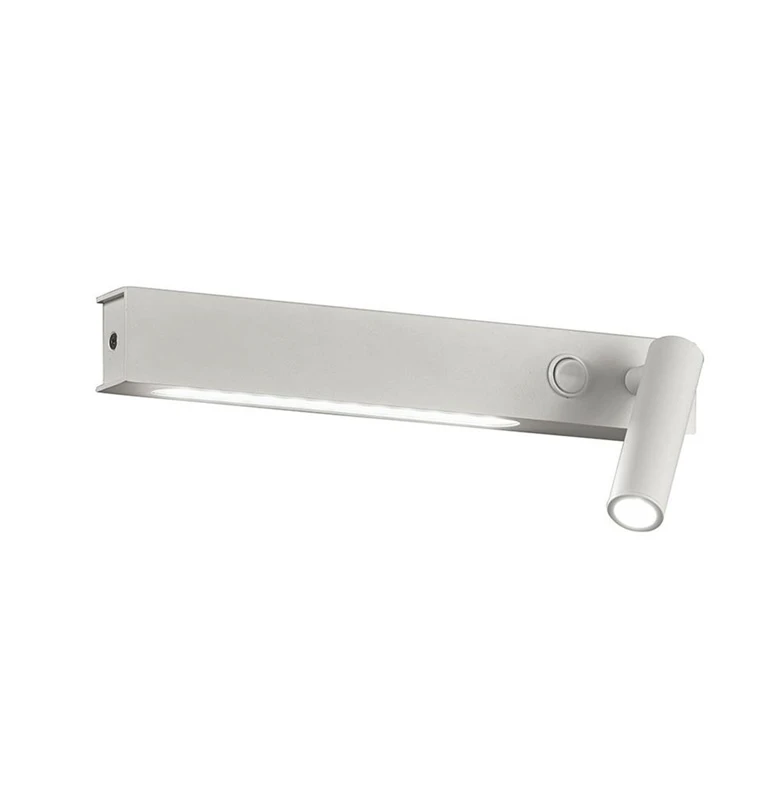 Viokef 3+6W LED sieninis šviestuvas MOLLY, baltas, 3000K, 4243500