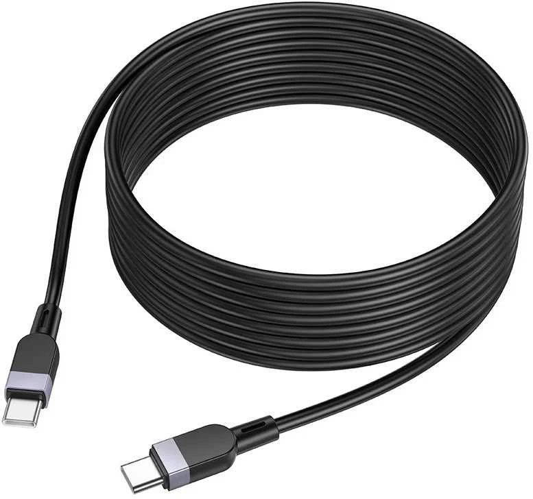 USB kabelis Hoco X109 60W USB-C to USB-C 2.0m juodas