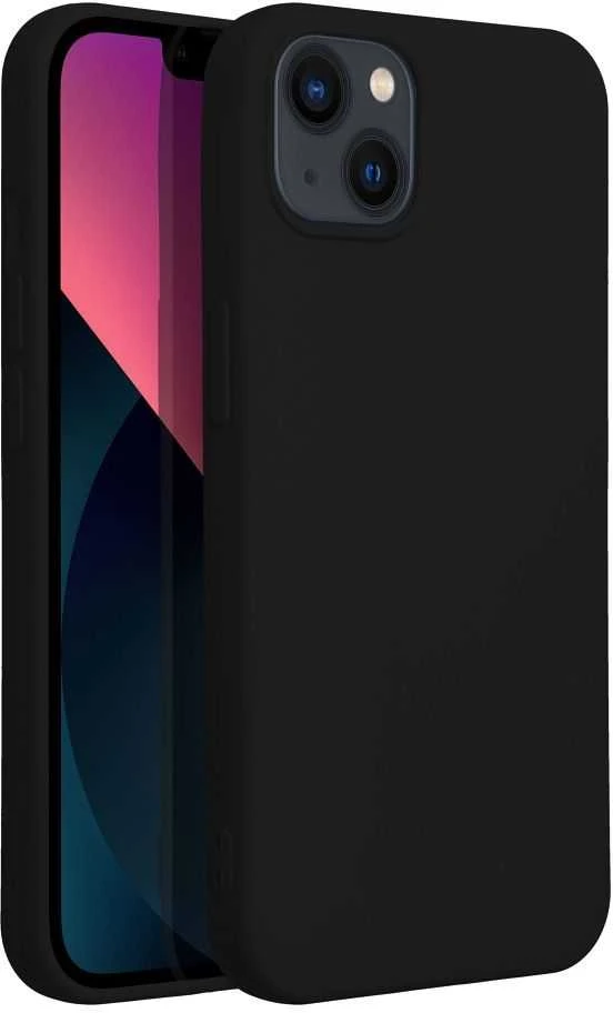 Dėklas Forcell Oem Case for iPhone 13 Silicone juodas