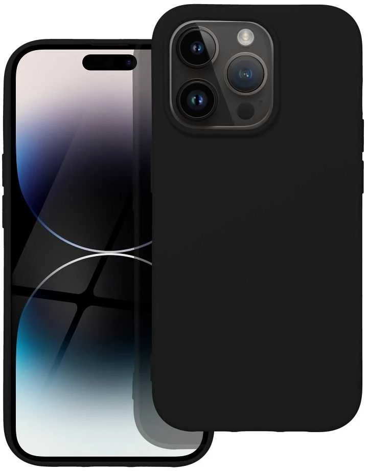 Dėklas Forcell Oem Case for iPhone 14 PRO Silicone juodas