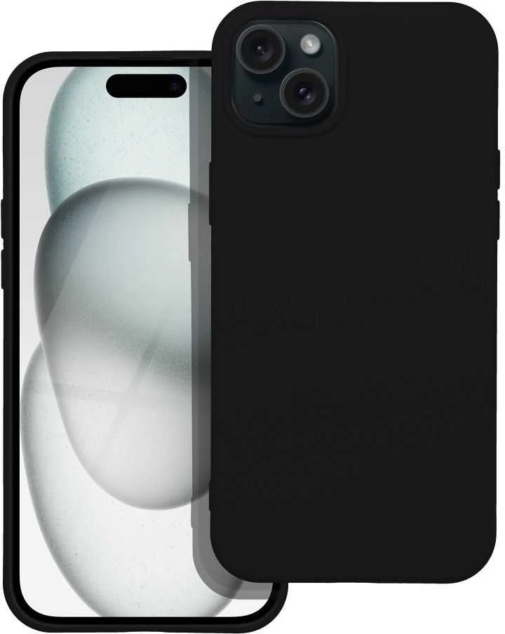 Dėklas Oem Case for iPhone 15 Silicone juodas