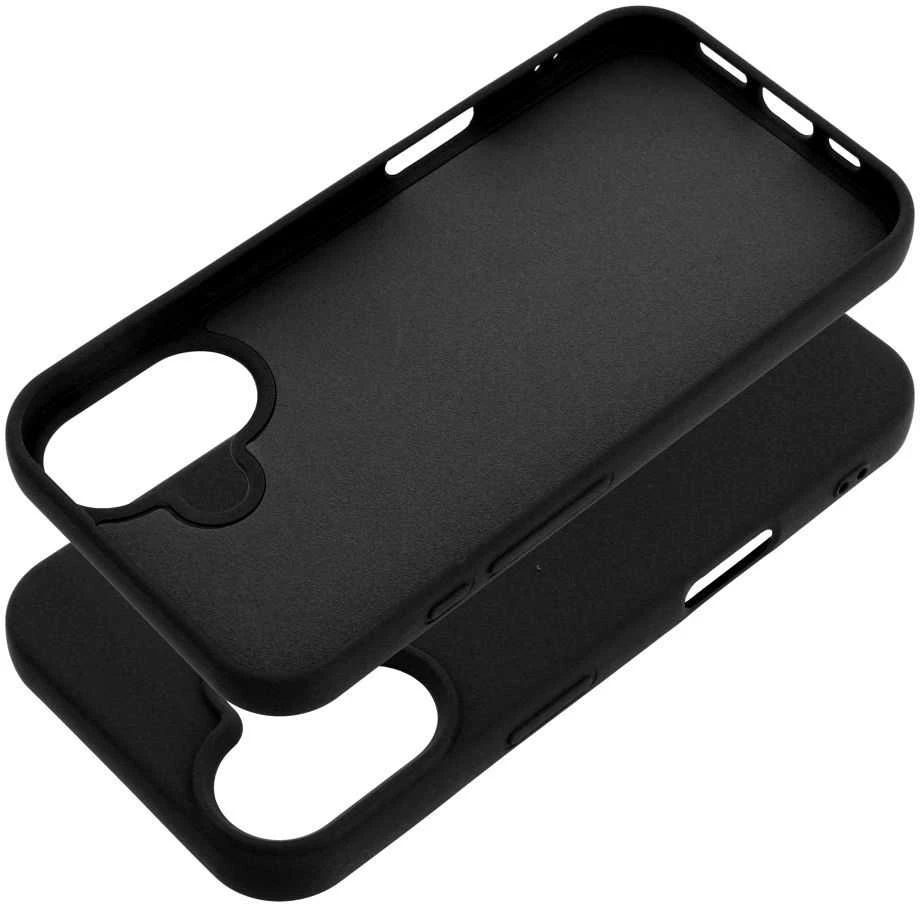 Dėklas Oem Case for iPhone 16 Silicone juodas