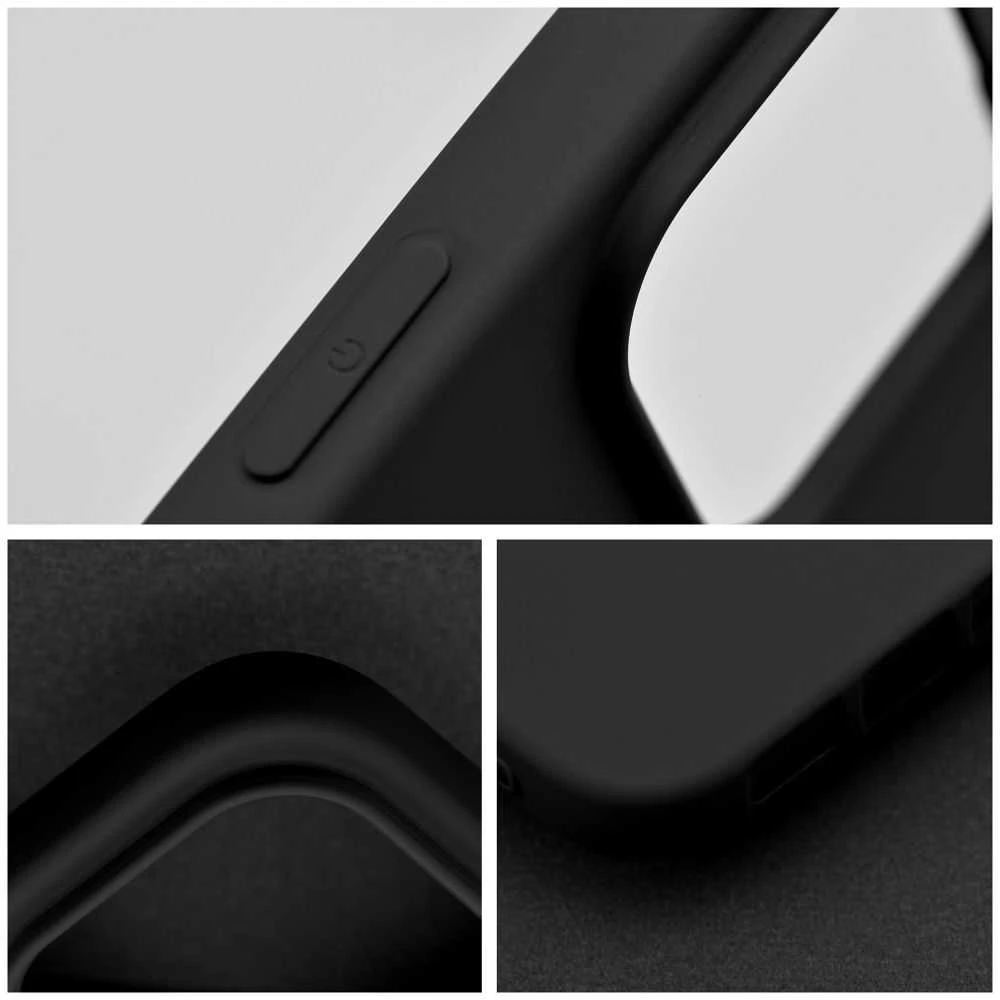 Dėklas Oem Case for iPhone 16 Silicone juodas