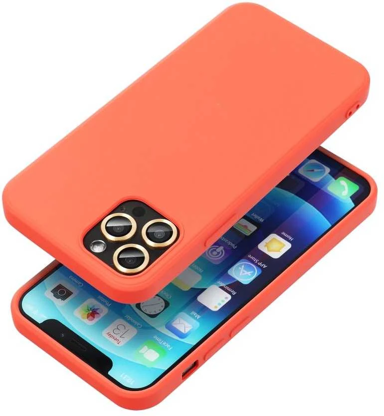 OEM dėklas, skirtas „iPhone 16 PLUS“ silikoniniam persikų spalvos