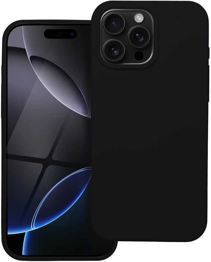 Dėklas Forcell Oem Case for iPhone 16 PRO MAX Silicone juodas