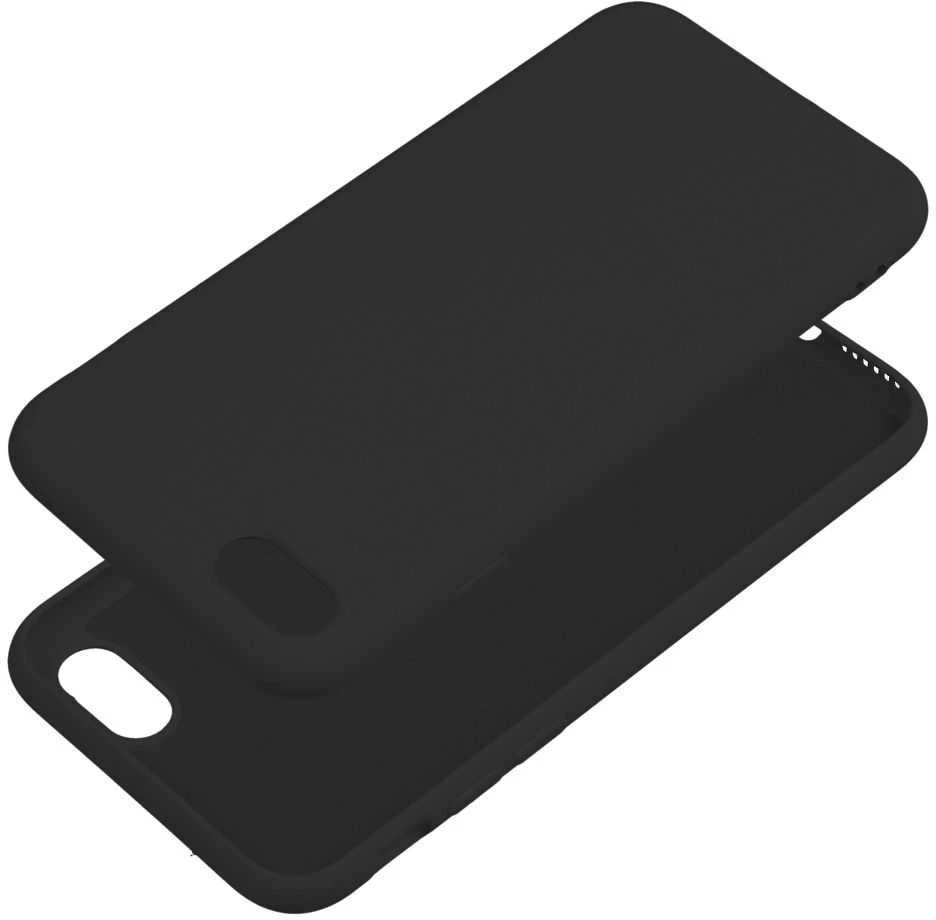 Dėklas Forcell Oem Case for iPhone 7 Silicone juodas