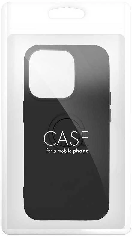 Dėklas Oem Case for iPhone 16e (SE 4 2025) / 17e Silicone Ring juodas