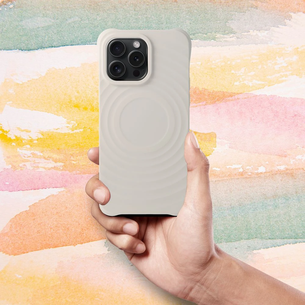 Dėklas Oem Case for iPhone 15 PRO Silicone Zephyr Mag Cover zgodny su MagSafe baltas