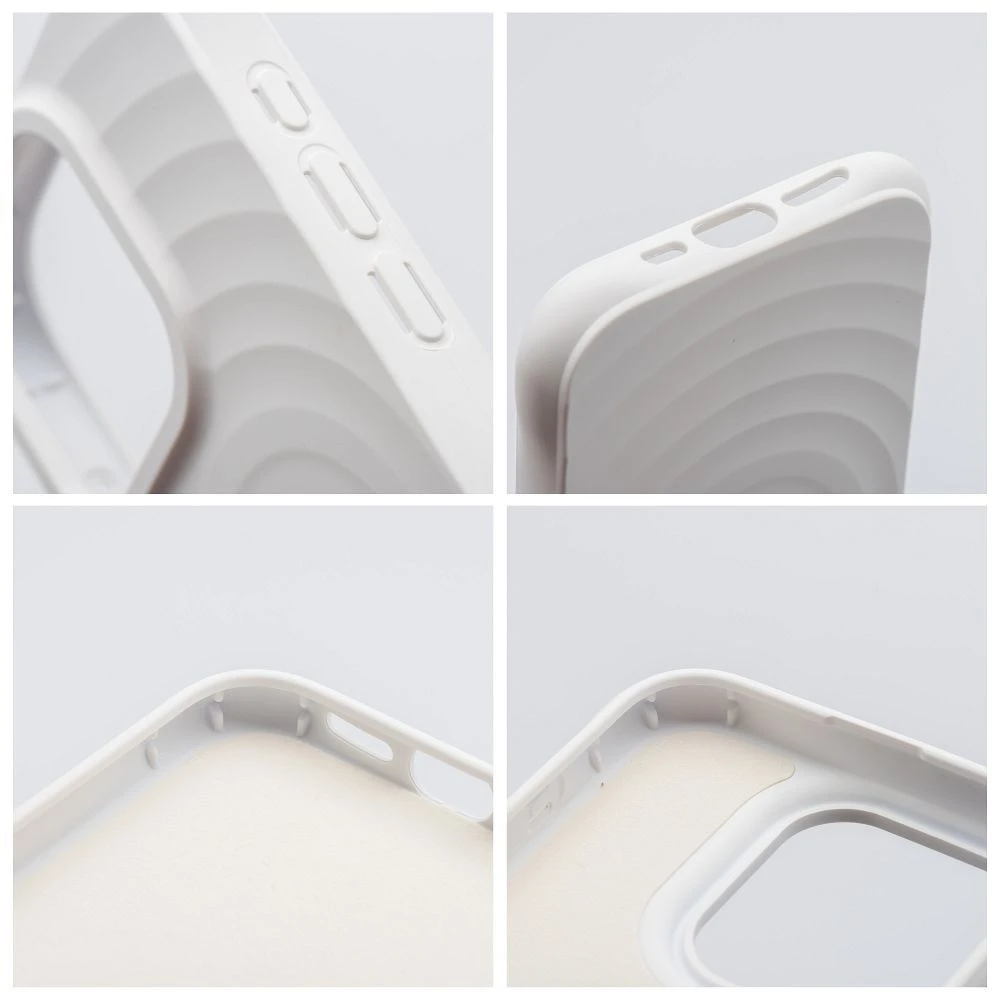 Dėklas Oem Case for iPhone 15 PRO Silicone Zephyr Mag Cover zgodny su MagSafe baltas