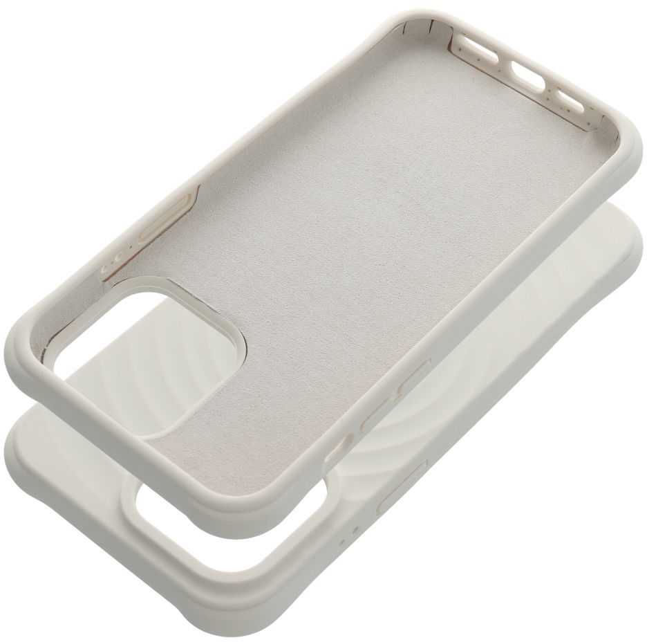 Dėklas Oem Case for iPhone 15 PRO Silicone Zephyr Mag Cover zgodny su MagSafe baltas
