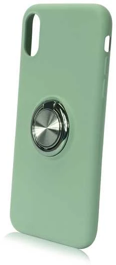 Dėklas Siliconering SILICONE RING IPHONE 12 PRO MAX Žalias
