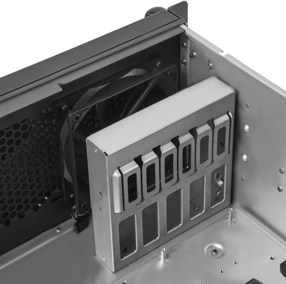 Silverstone RM42-502 Rack Juodas