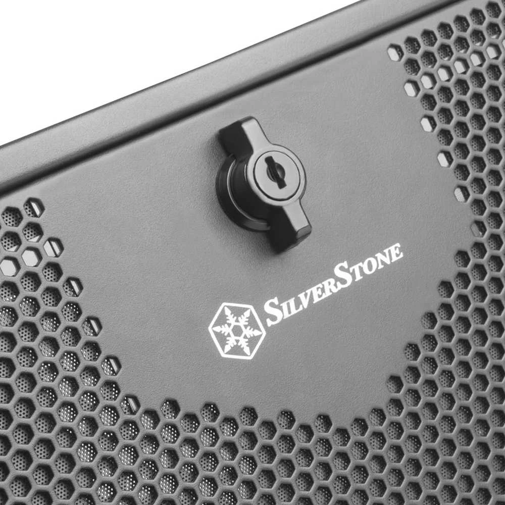 Silverstone RM42-502 Rack Juodas