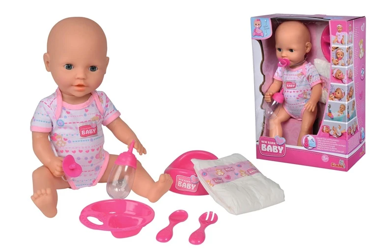 Baby Born „Simba Doll New Born Baby Baby“ su 7 prisijungimu. 38 cm