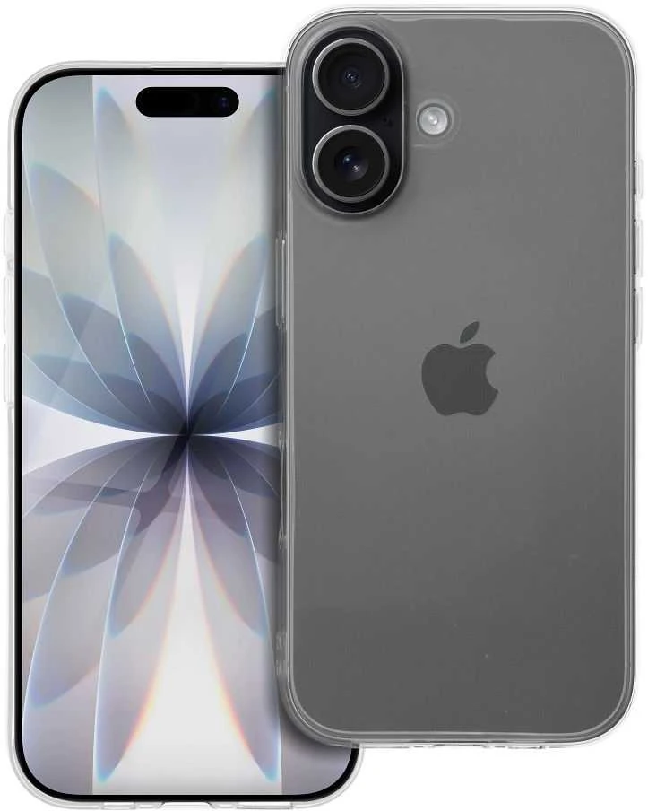 OEM dėklas, skirtas „iPhone 17“ telefonui, skaidrus, 2 mm, permatomas