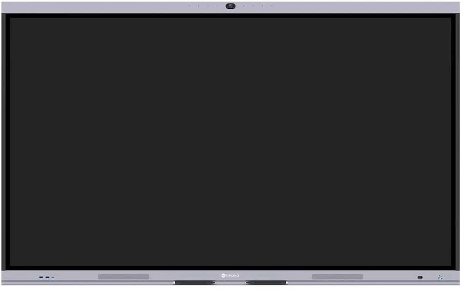 Monitorius AG Neovo IFP7504P Interactive flat panel 189.2 cm (74.5") LED Wi-Fi 400 cd/m² 4K Ultra HD Sidabrinis Jutiklinis ekranas Built-in processor Android