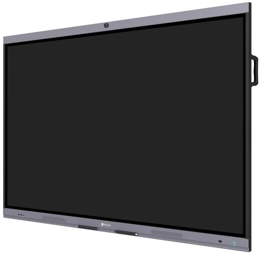 Monitorius AG Neovo IFP7504P Interactive flat panel 189.2 cm (74.5") LED Wi-Fi 400 cd/m² 4K Ultra HD Sidabrinis Jutiklinis ekranas Built-in processor Android