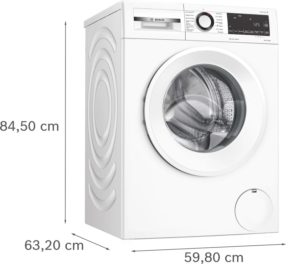 Skalbimo mašina BOSCH WGG244Z0PL