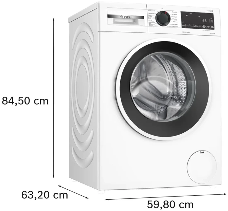 Skalbimo mašina BOSCH WGG254ZGPL washing machine