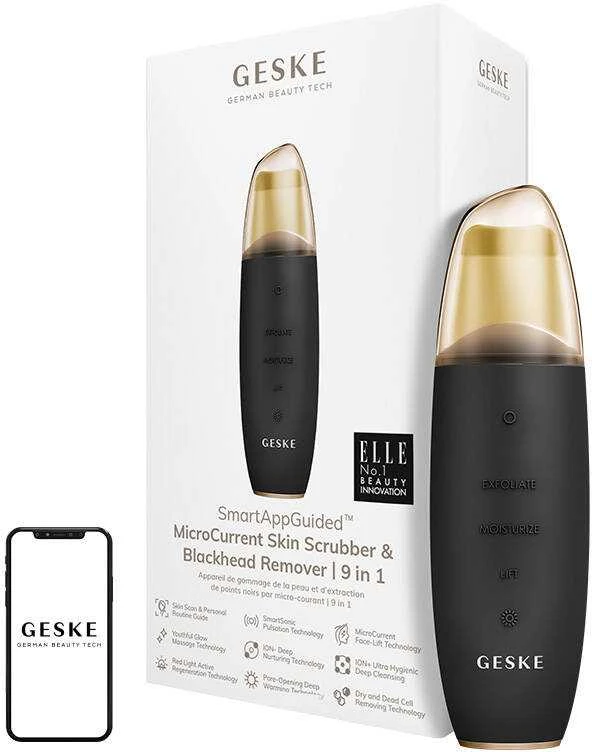 GESKE 9 IN 1 MICROCURRENT odos šveitimo ir inkštirų šalinimo prietaisas