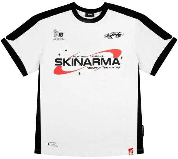 T-shirt Skinarma Halo M baltos spalvos