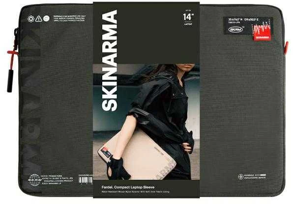 Skinarma Bag Fardel laptop sleeve 14″ olive