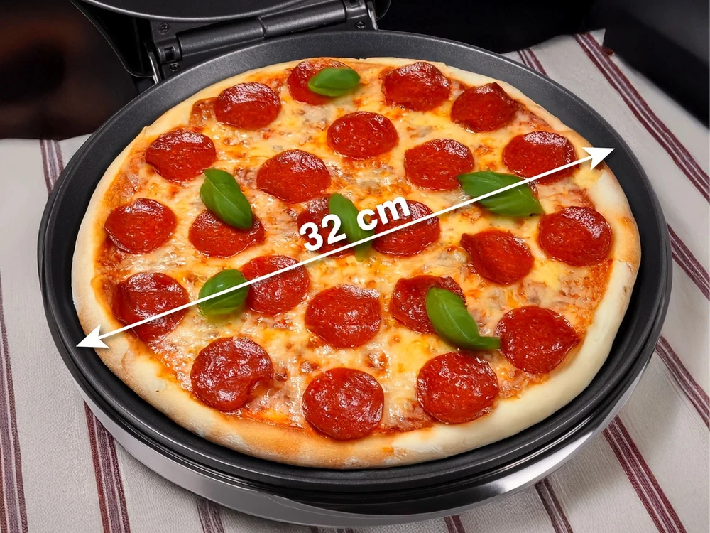 Skrudintuvas ELDOM ST1000 PIZZA MACHINE 1450W Juodas