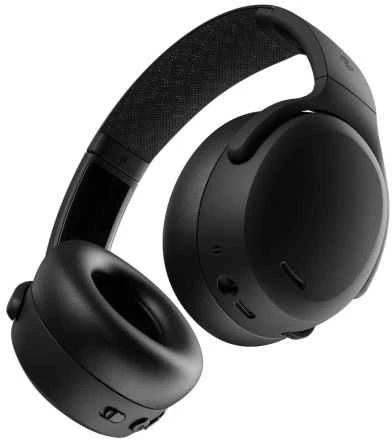 Ausinės Skullcandy Crusher Ant ausų uždedamos, Belaidės, Bluetooth, Juodas