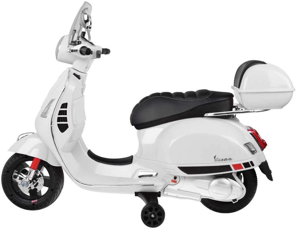 Jokomisiada Skuter elektrinis na akumulator VESPA GTS Super dla dziecka PA0333