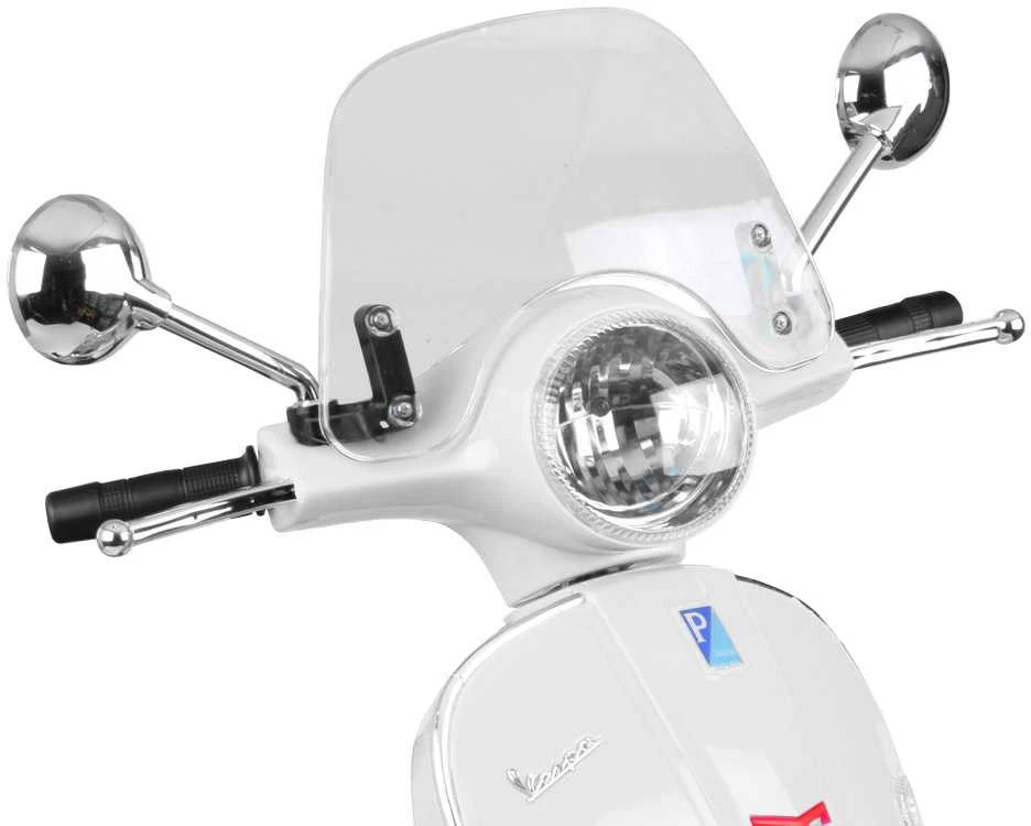 Jokomisiada Skuter elektrinis na akumulator VESPA GTS Super dla dziecka PA0333