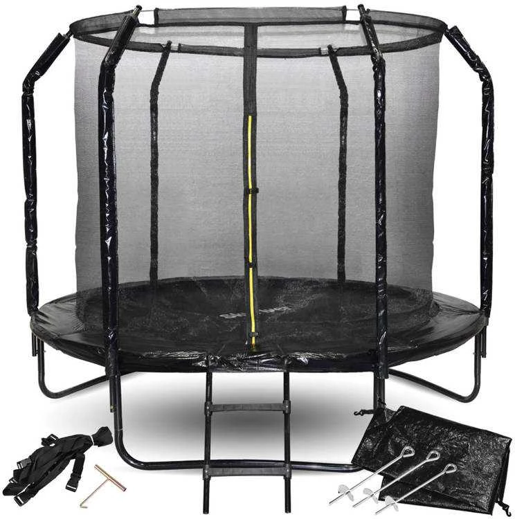 SkyFlyer garden trampoline + 8FT 244cm ladder